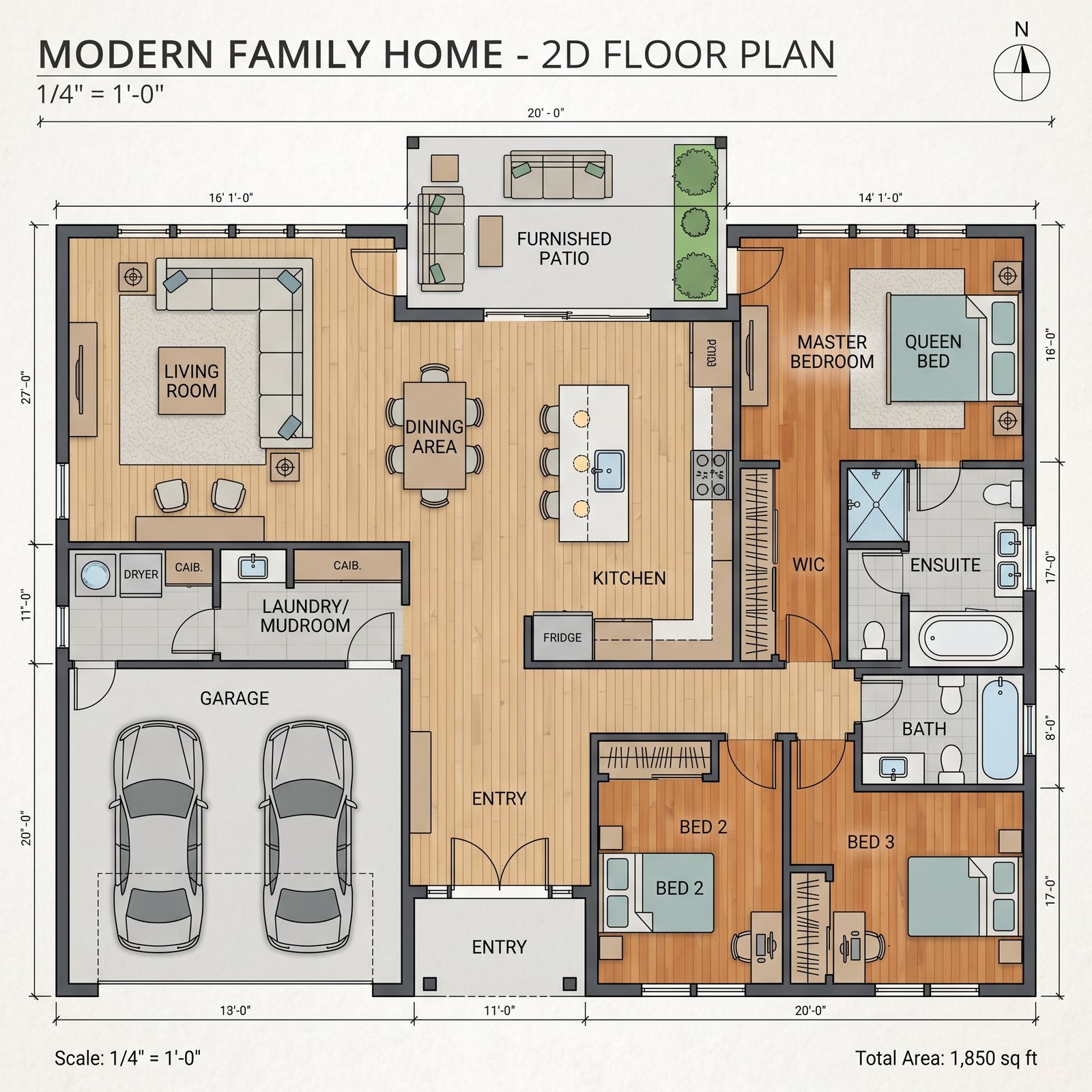 2D Floor Plans